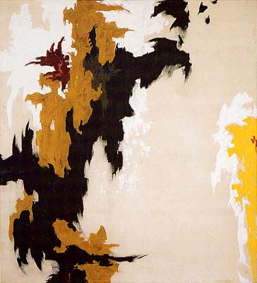 Painting by Clyfford Still