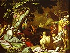 Abraham Bloemaert, "Miracle of the Loaves," 1593