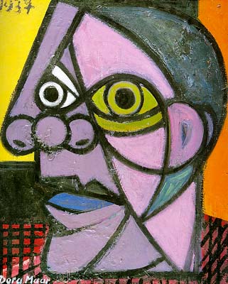View Pablo Picasso Portrait Dora Maar Gif