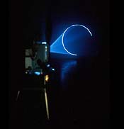 Anthony McCall's Line Describing A Circle, image: artnet.com