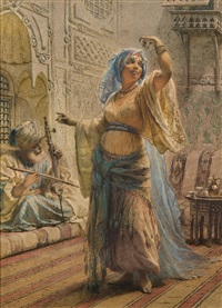 DANCE OF THE ALMEH, 1870