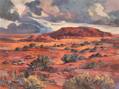 anasazi afternoon by laurence sisson