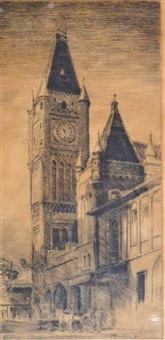 Perth Town Hall, 1917–1919