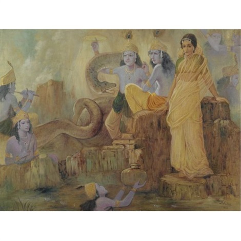 Untitled Krishna By Allah Bux On Artnet untitled krishna by allah bux on artnet