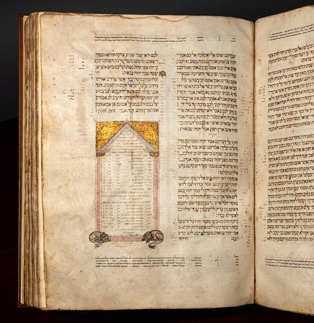 the shem tov bible, soria (castile), 1312