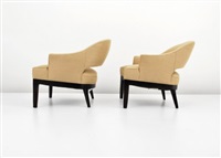 Continental club chairs (pair)