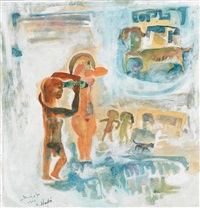 Adam, Eve and Children, 1971