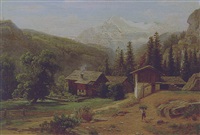 Blick auf das Weißhorn im Wallis Blick auf das Weißhorn im Wallis
