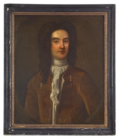 portrait of william byrd ii (1674-1774) of westover plantation, virginia by american school (18)