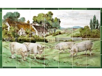 English Farm Pigs