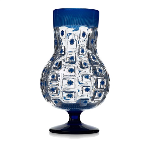 Edvin Ohrstrom An Ariel Glass Vase No 502 Orrefors Sweden 1948