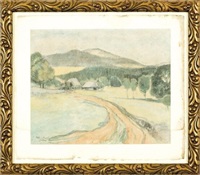 Motif from Prášily (Study for the author's..., 1929