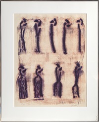 Fils Noir sur le Rouge, 1970