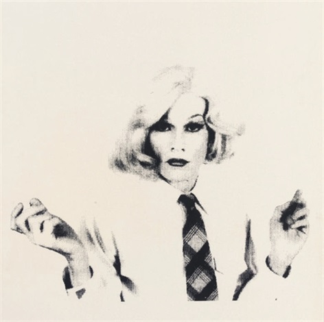 Andy Warhol In Drag Wallpaper By Christopher Makos On Artnet