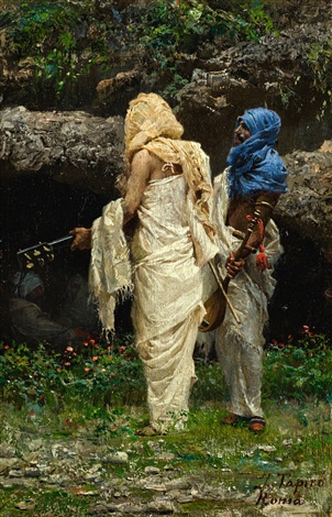 THE MUSICIANS by José Tapiro y Baro on