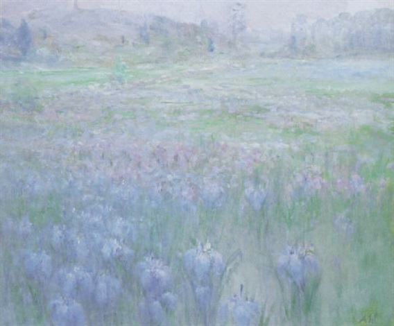 Castle Gardens Battery Park By Henry Hammond Ahl On Artnet