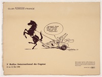 Astérix en char Ferrari, 1980