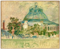 Dôme des arènes de la rue Pergolèse, 1893