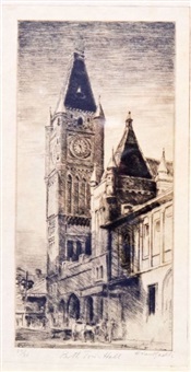 Perth Town Hall, 1918