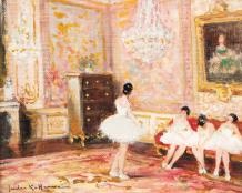 Le Foyer De La Danse By Jules Rene Herve On Artnet