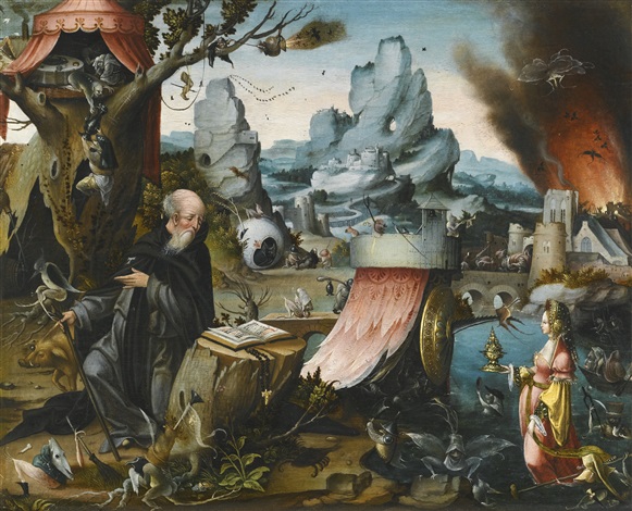 The Temptation of Saint Anthony by Hieronymus Bosch on artnet