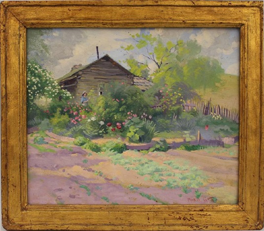 Brown County Cabin By Marie Goth On Artnet