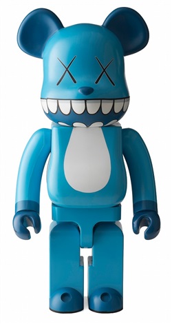 kaws chomper bearbrick 1000