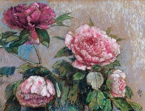 牡丹花 Peony By Li Chaoshi On Artnet