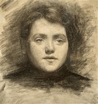 Portrait of Johanne Josefine Wulff, 1887 Portrait of Johanne Josefine Wulff, 1887