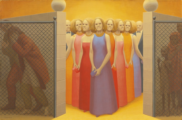 george tooker landscape with figures