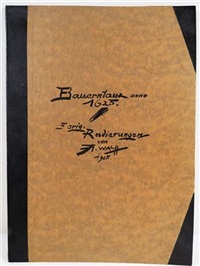 drei Grafiken: Bauerntanz anno 1625..., 1925
