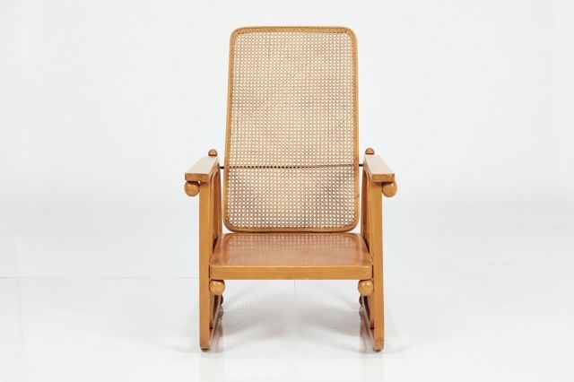early 'sitzmachine' adjustable lounge chair by josef hoffmann
