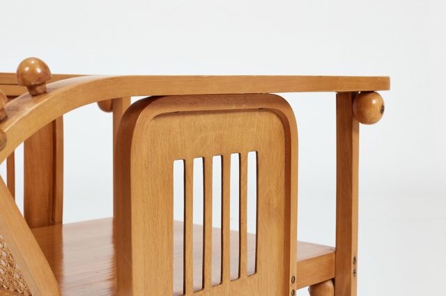 early 'sitzmachine' adjustable lounge chair by josef hoffmann