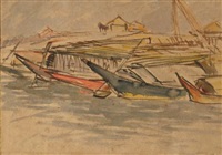 Untitled (Boats), 1955