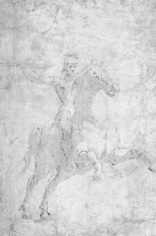 krieger mit pferd