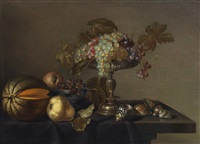 Nature morte aux fruits et aux coquillages
