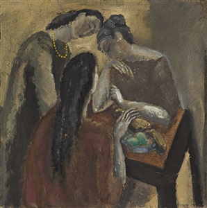 three women. by max weber