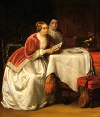 A lady reading, 1949
