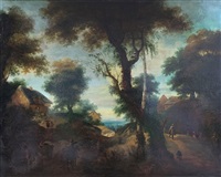 Paysage animé