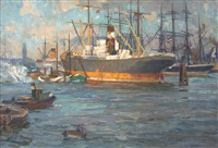Port w Hamburgu