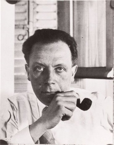 Portrait à la pipe de Robert Delaunay by Florence Henri on