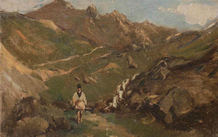 Pyrénées by Gustave Henri Colin on