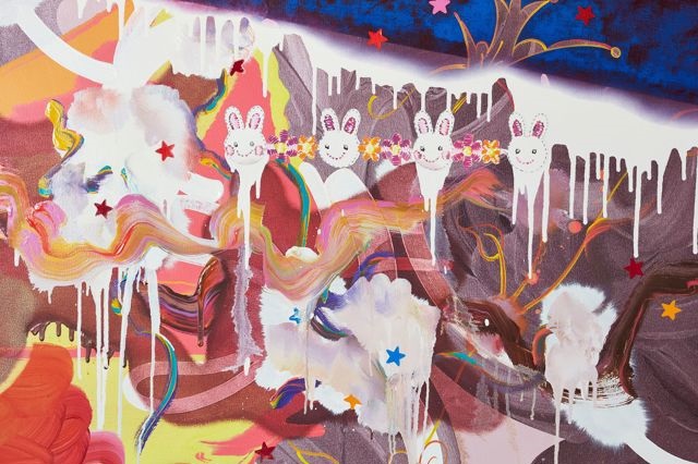 our tiny dreams may touch your heart' painting by fiona rae