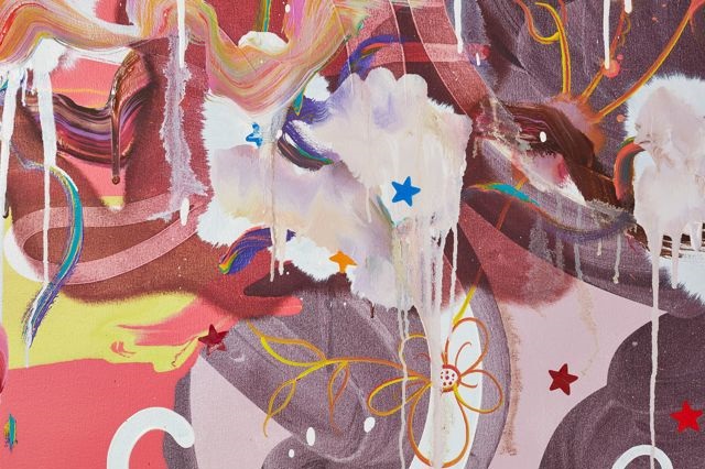 our tiny dreams may touch your heart' painting by fiona rae