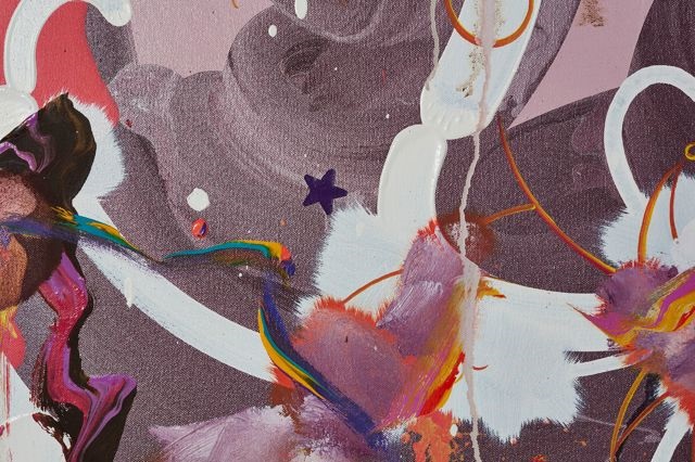our tiny dreams may touch your heart' painting by fiona rae