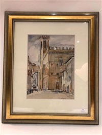 Vue du Bargello à Florence