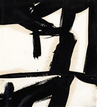Black and White Composition, 1958 Black and White Composition, 1958