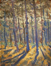 Sun in the forest, 1910