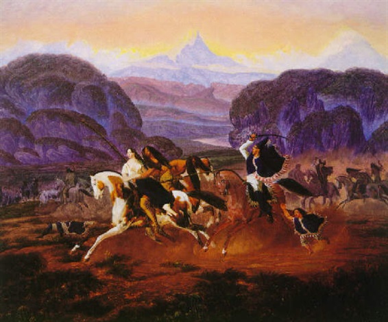 EL RAPTO DE TRINIDAD SALCEDO by Friedrich Leopold Schubauer on