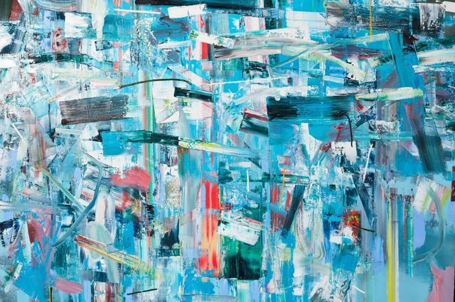 'heavy weather' painting by tomory dodge
